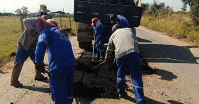 Prefeitura de Campos com diferentes frentes de trabalho em cinco bairros e distritos