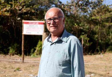 Antigo ponto de descarte irregular de lixo vira bosque no Parque Rio Branco