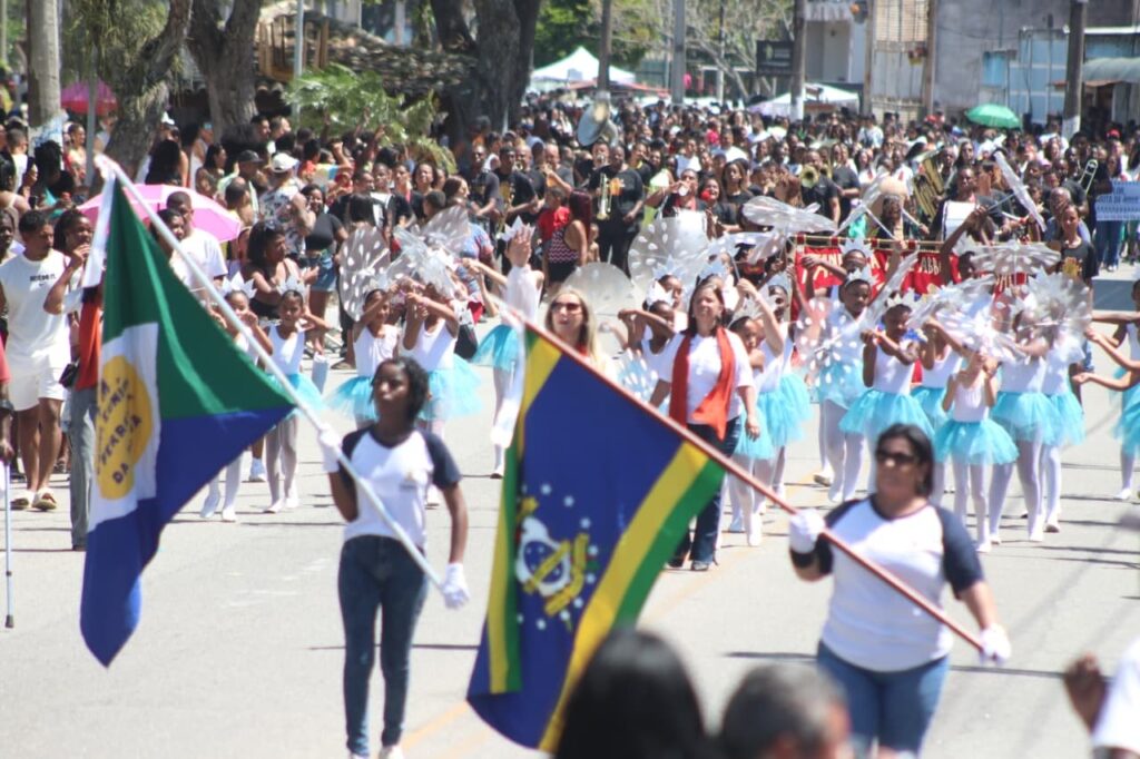 Desfile cívico Campos