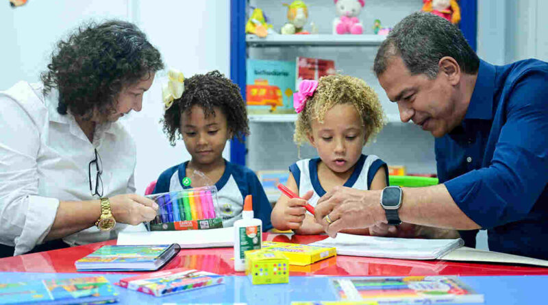 Prefeito de Campos Frederico Paes ideb 2025