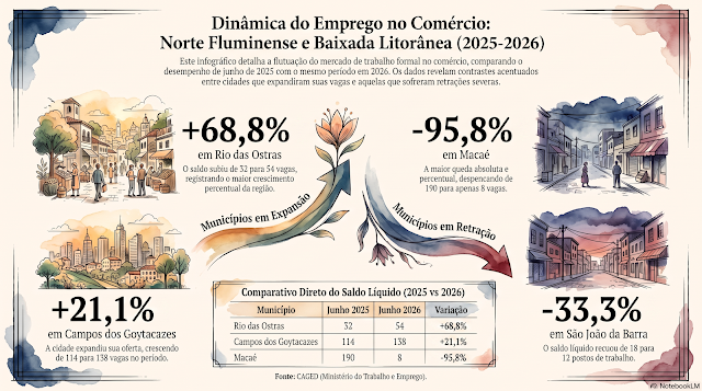 Comércio cresce em Campos e Rio das Ostras, mas desaba em Macaé e São João da Barra 2 image1785856326