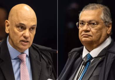 Alexandre de Moraes e Flávio Dino
