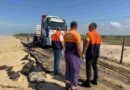 Defesa Civil mobiliza órgãos municipais diante dos impactos das ressacas no litoral de Campos