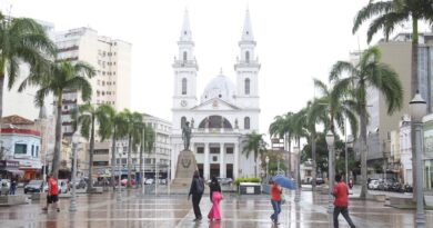 Previsão indica chuva no início da semana e tempo ensolarado no fim de semana em Campos Dia chuvoso Centro de Campos