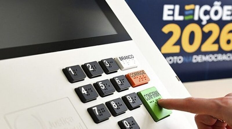 Urna eletrônica 2026