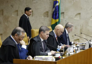 STF interrompe sessão sem definir como julgará caso de Moraes; Dino pede vista Dino, Mendonça, Moraes e Toffoli durante sessão no STF