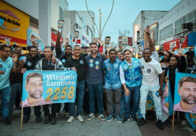 População das Regiões Norte e dos Lagos recebe candidato federal Wladimir de braços abertos Caminhada de Wladimir em Macaé