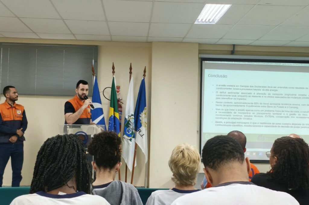 Defesa Civil de Campos apresenta estudo sobre erosão costeira e mudanças climáticas no 4º ClimaTecBr 1 Design sem nome 28 Easy Resize.com