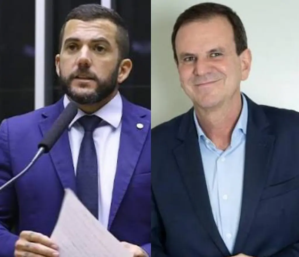 TRE-RJ rejeita ação de Jordy contra Paes e mantém candidatura ao governo do estado 1 Jordy e Eduardo Paes