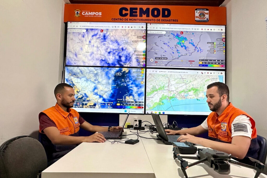 Previsão do Cemod indica elevação gradual das temperaturas nos próximos dias 1 Defesa Civil de Campos monitoramento do tempo