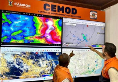 Defesa Civil reforça importância de cadastro para receber alertas de chuva em Campos Defesa Civil de Campos alertas