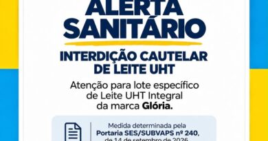 Vigilância Sanitária de Campos alerta para interdição de lote de leite Vigilância Sanitária de Campos alerta para interdição de lote de leite