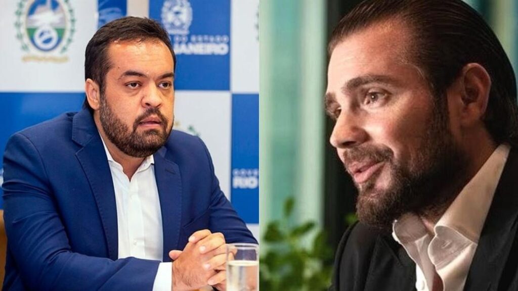 PF diz que lobista afirmou a Vorcaro que Rioprevidência tinha um ‘dono’ para autorizar operações 1 Cláudio Castro e Vorcaro do banco Master