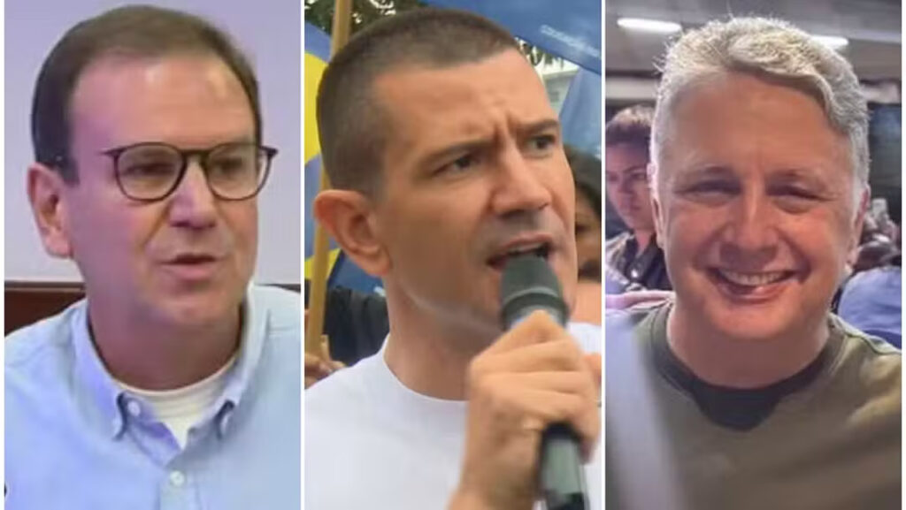 Quaest no RJ: Paes lidera corrida, seguido de Ruas e Garotinho. Na espontânea, 64% estão indecisos 1 Candidatos ao governo do Rio de Janeiro