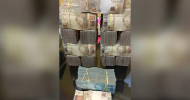 PF acha “torre” de dinheiro em operação contra máfia italiana PF apreende dinheiro durante operação contra máfia italiana no Brasil