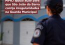 MPRJ ajuíza ação para que São João da Barra corrija irregularidades na Guarda Municipal MPRJ ajuíza ação para que São João da Barra corrija irregularidades na Guarda Municipal