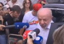 Antes de votar, Lula diz que nunca viu mobilização igual e chama Flávio Bolsonaro de mentiroso Antes de votar, Lula diz que nunca viu mobilização igual e chama Flávio Bolsonaro de mentiroso