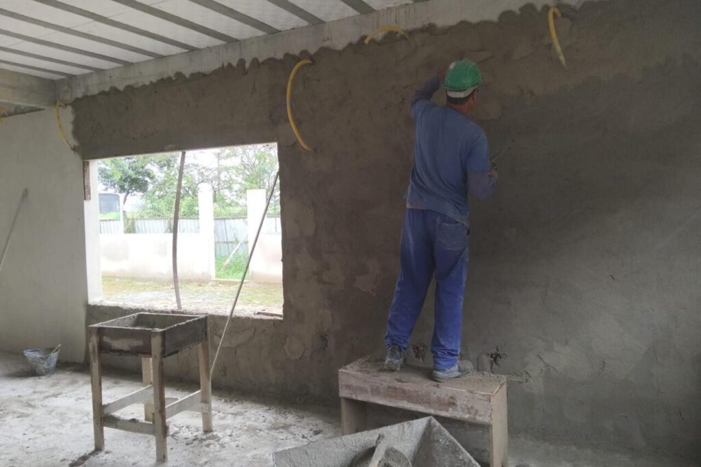 Obra do SAMU entra em fase de acabamento nos espaços internos 1 Obra do SAMU entra em fase de acabamento nos espaços internos em Campos