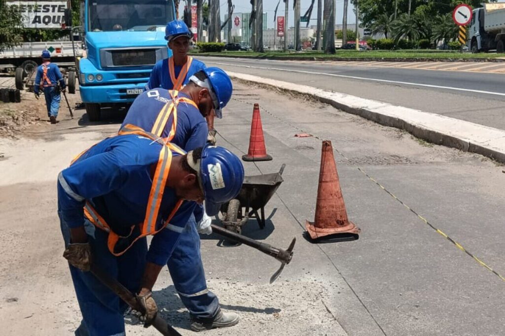 Secretaria de Serviços Públicos promove manutenção de vias em diferentes ruas e avenidas na cidade e no interior 1 result ruas Easy Resize.com