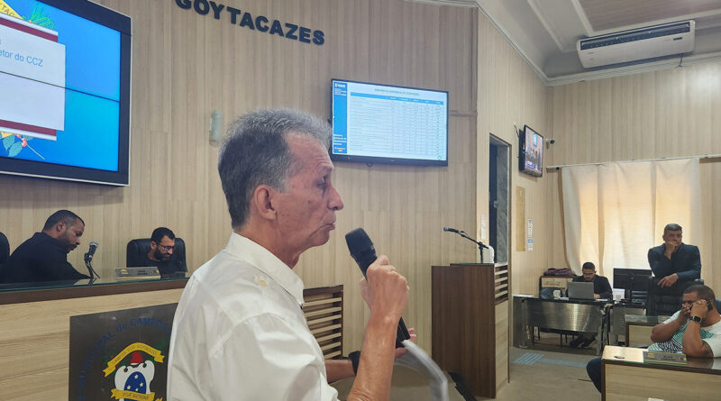 Saúde de Campos na Câmara