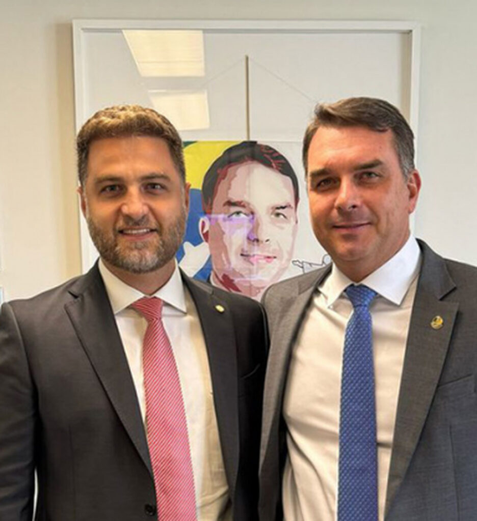 Wladimir Garotinho e Flávio Bolsonaro