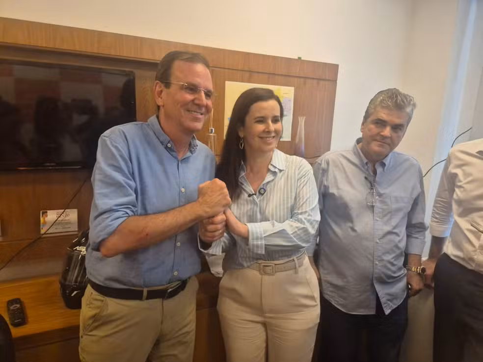 Eduardo Paes, Jane Reis e Washington Reis