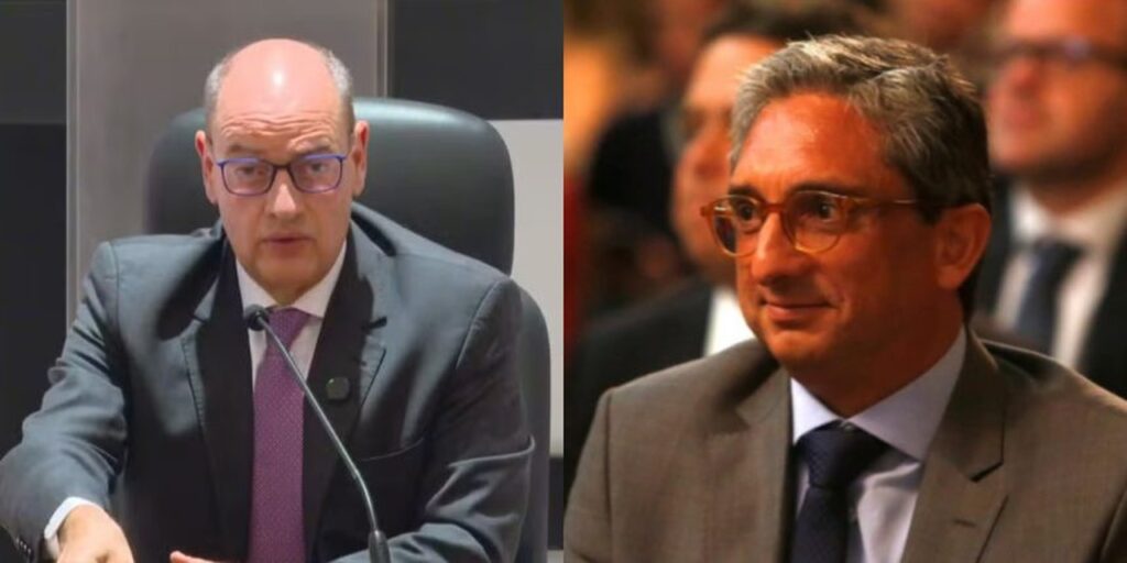 Governador em exercício, desembargador Ricardo Couto e o secretário da Casa Civil Flávio Willeman