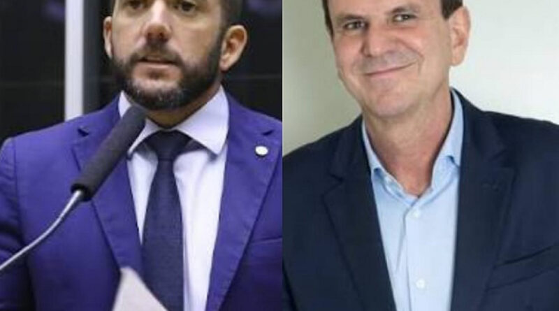 Carlos Jordy e Eduardo Paes