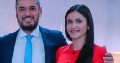 Rodrigo Bacellar e a esposa Manoella Duarte