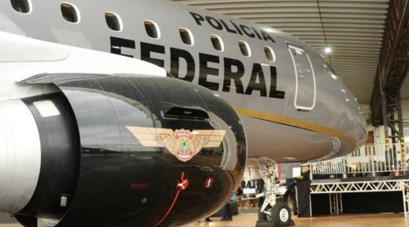 Jato avião da Polícia Federal - PF