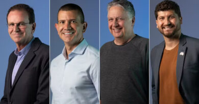 Candidatos Eduardo Paes, Douglas Ruas, Garotinho e Siri