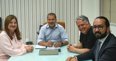 Encontro entre o prefeito de Campos Frederico Paes e os ex-governador Anthony Garotinho e Rosinha Garotinho